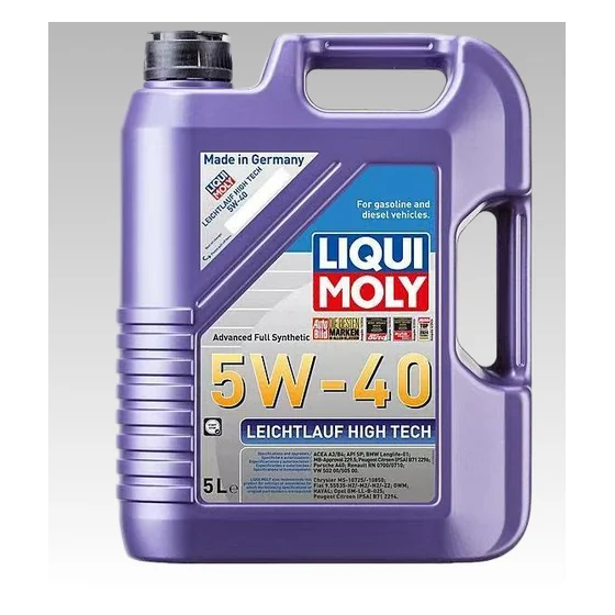 Liqui Moly LEICHTLAUF HIGH TECH 5W-40 LM-540-5L-B