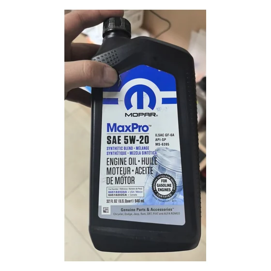 MOPAR SAE 5W-20 MP-520-1L
