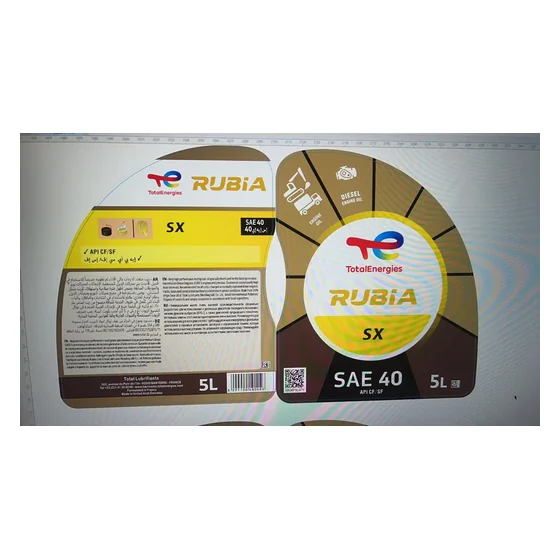 Total SX SAE 40 TL-SX-SAE40-5L